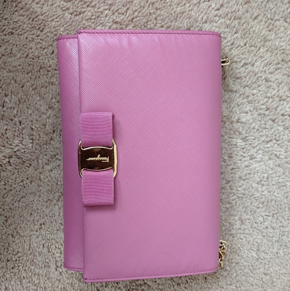 Salvatore Ferragamo Handbags - Ferragamo Crossbody bag with a chain